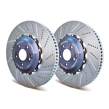 Girodisc A1-022DS dimpled and slotted racing brake rotors